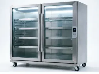 Display flower cooler designed for florist shops and showrooms