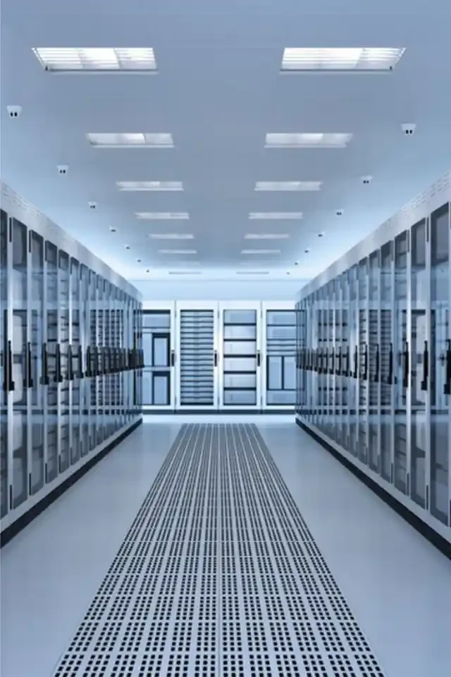 Commercial glass-door flower refrigerator.