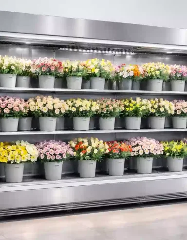 Custom cold room for flower chiller manufacturing